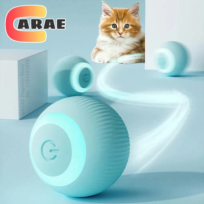 Automatic Interactive Rolling Ball for Cats - Smart Toy and Game Accessory