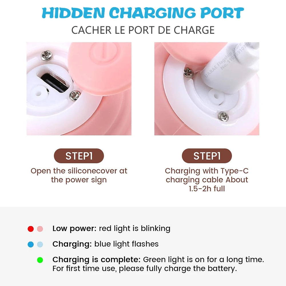 Automatic Interactive Rolling Ball for Cats - Smart Toy and Game Accessory