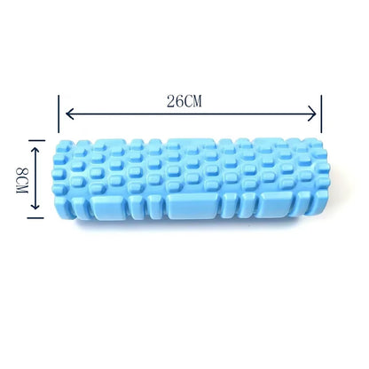 Foam Massage Roller - Hollow Yoga Column for Muscle Therapy, Physiotherapy, and Sports Rehabilitation