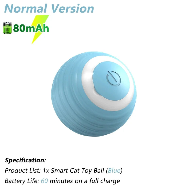 Automatic Interactive Rolling Ball for Cats - Smart Toy and Game Accessory