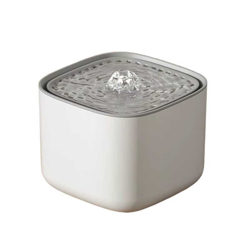 3L Large Capacity Canine Cat Dog Pet Circulating Filter Pet Fountain Feeder Automatic Water Dispenser with USB Port for Pets